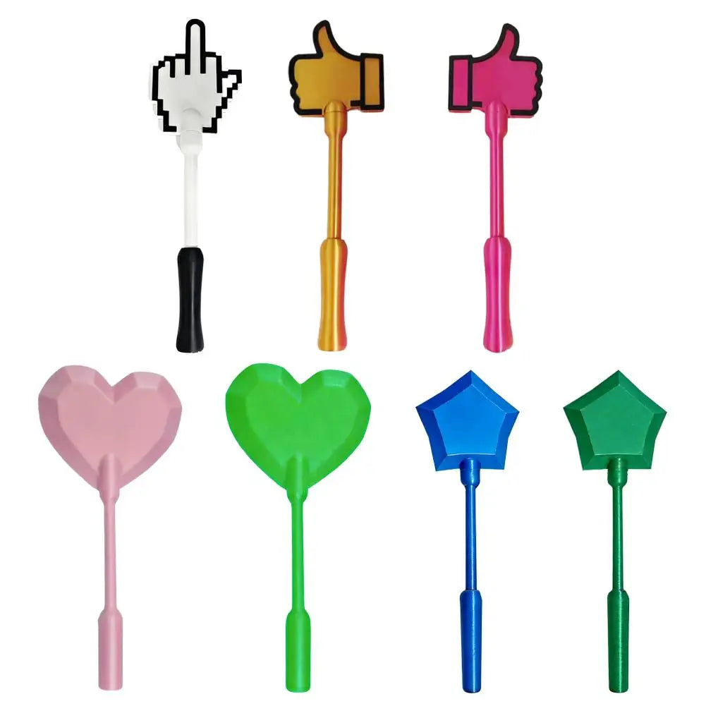 Magic Wand Tap to Pay Card Holder for Contactless Credit Cards Fun Star Shaped Payment Wand with 14 Inch Handle for Checkout